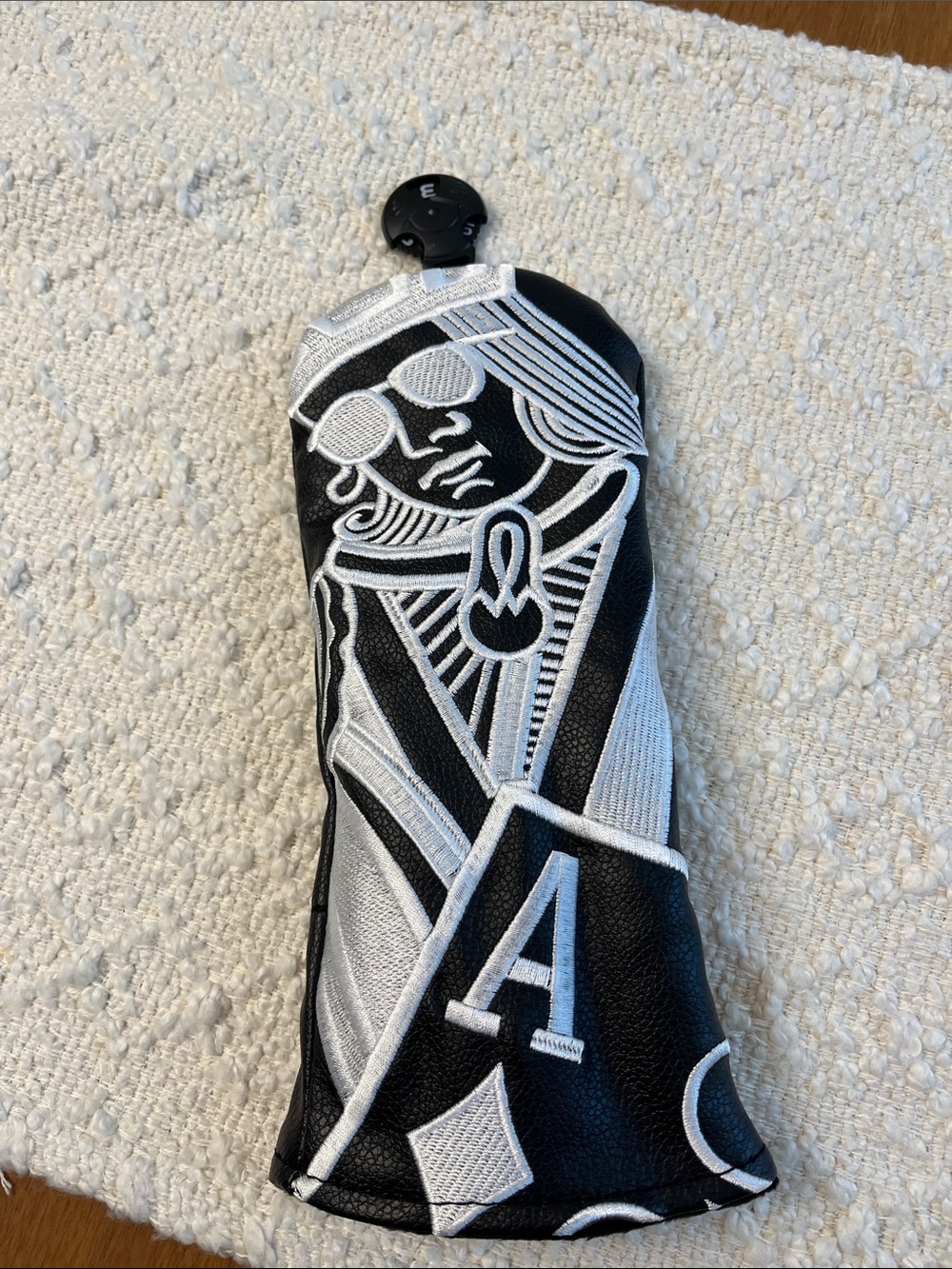 Black Poker Head cover - hybrid or wood